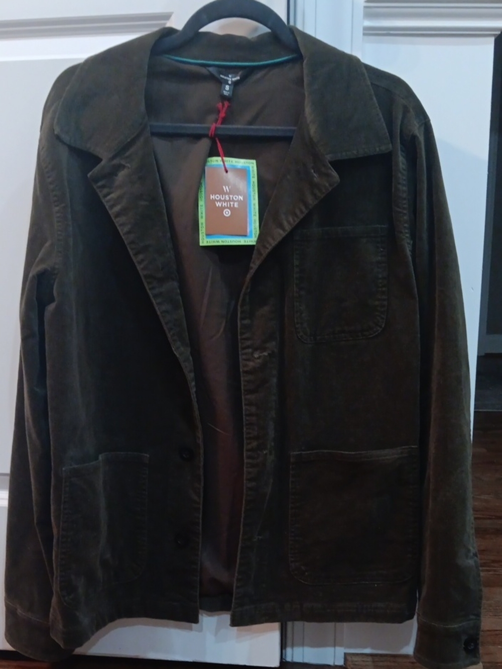 Men's Dark Olive Corduroy Jacket
